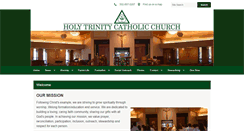 Desktop Screenshot of htparish.org